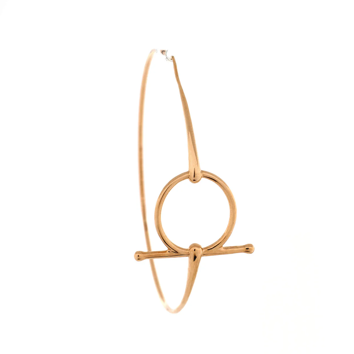 Filet d'Or Hoop Earrings 18K Rose Gold - Deep Luxury