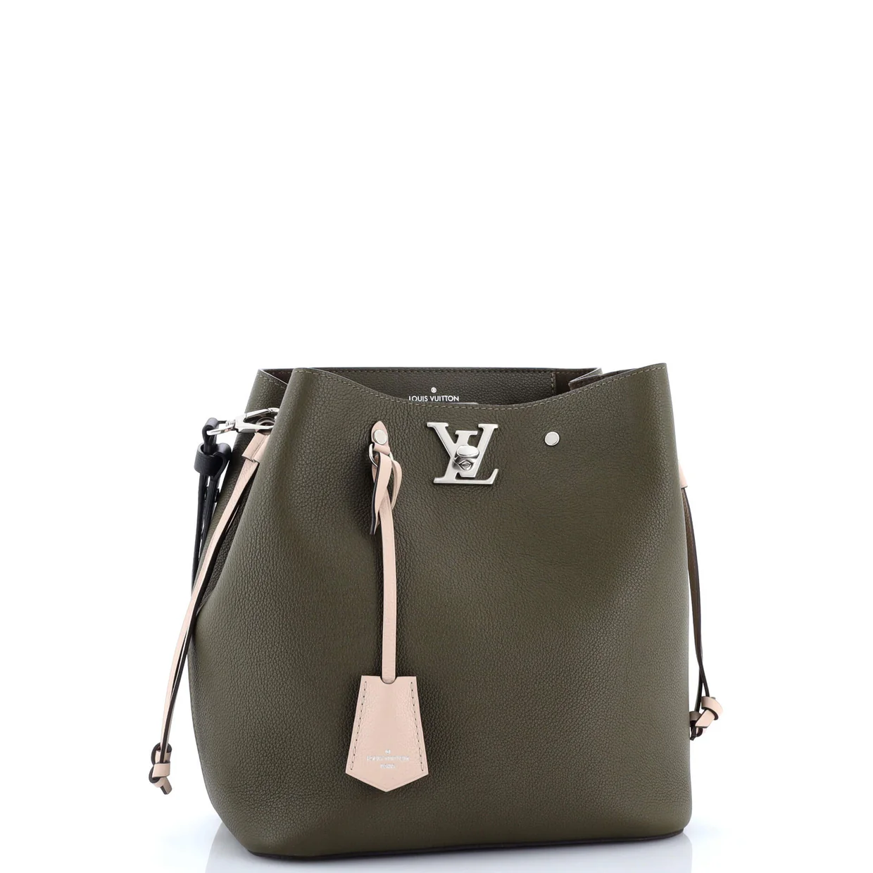 Lockme Bucket Bag Leather - Deep Luxury