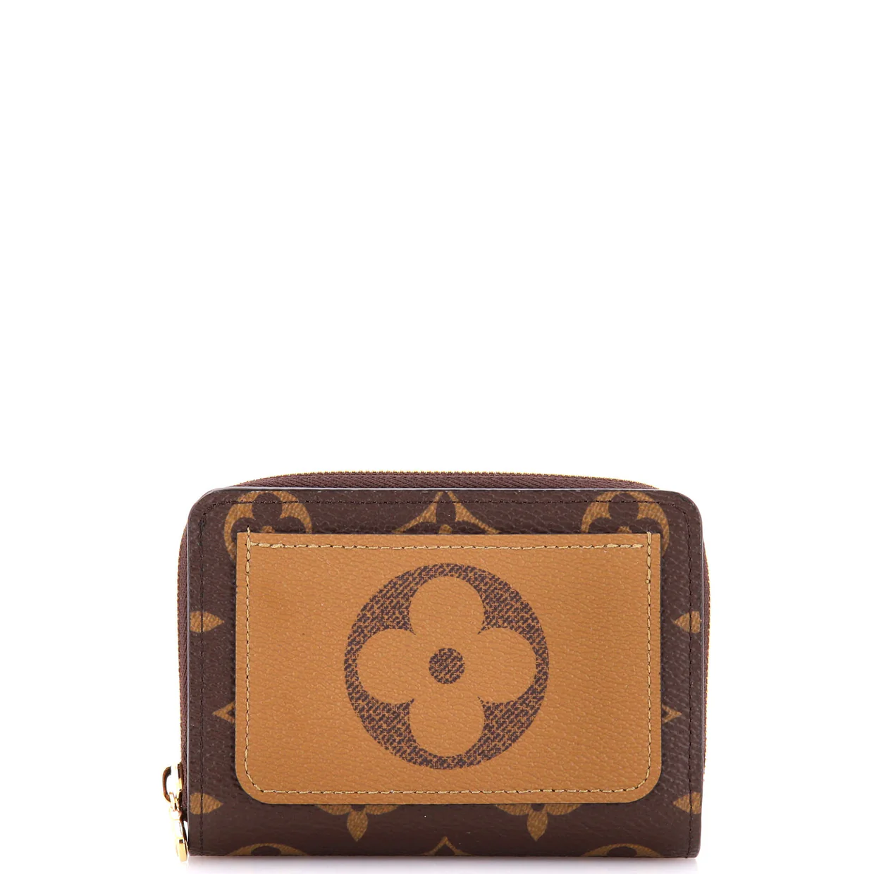 Lou Wallet Reverse Monogram Canvas - Deep Luxury