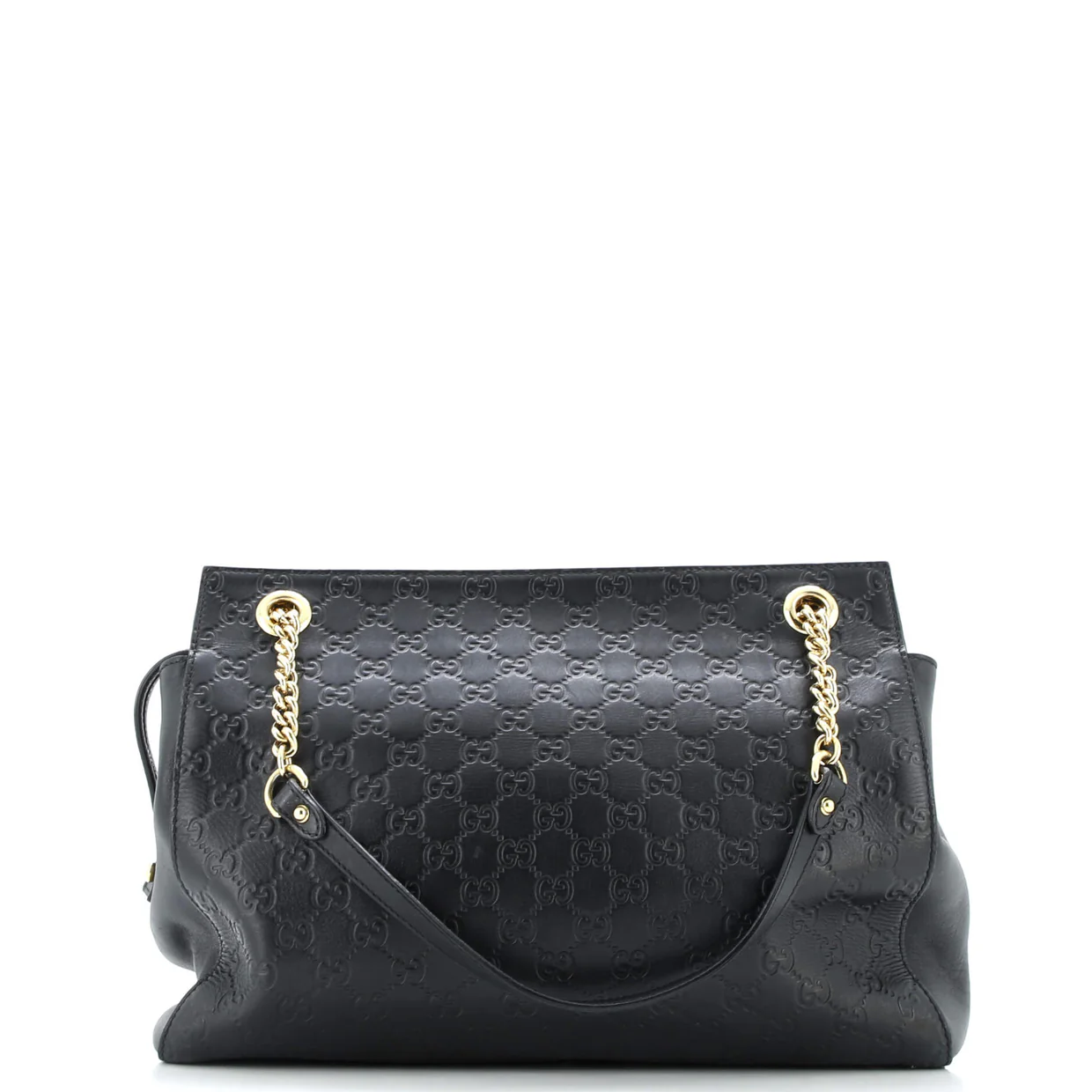 Soft Signature Shoulder Bag Guccissima Leather Large - Deep Luxury