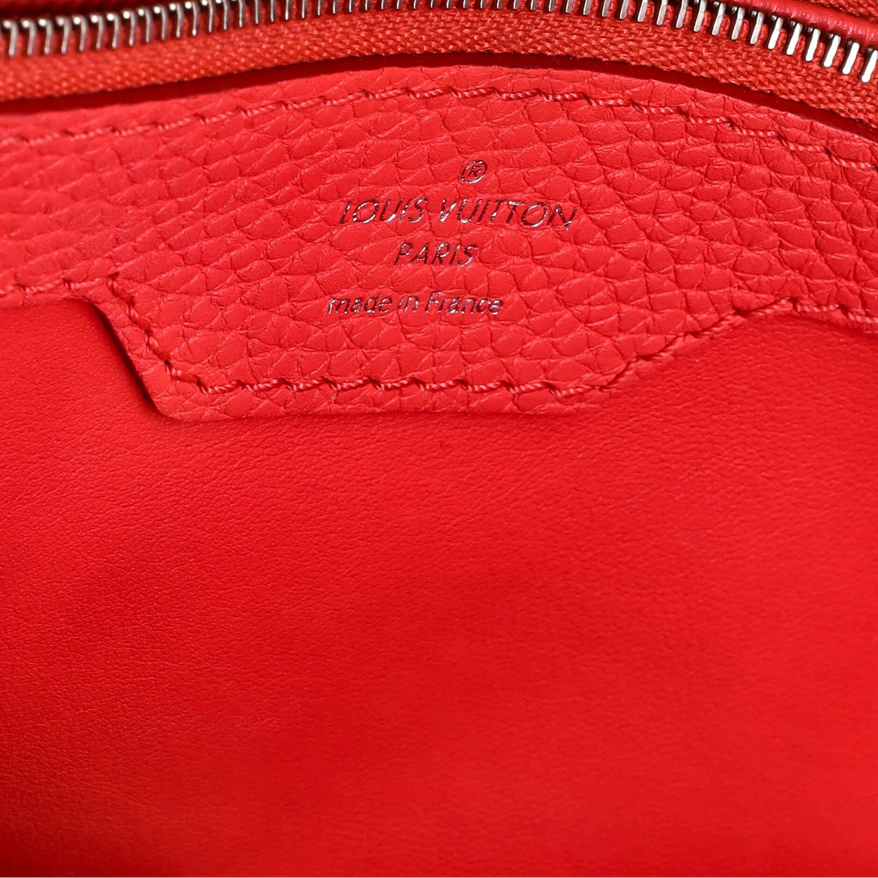 Capucines Bag Leather with Python MM - Deep Luxury