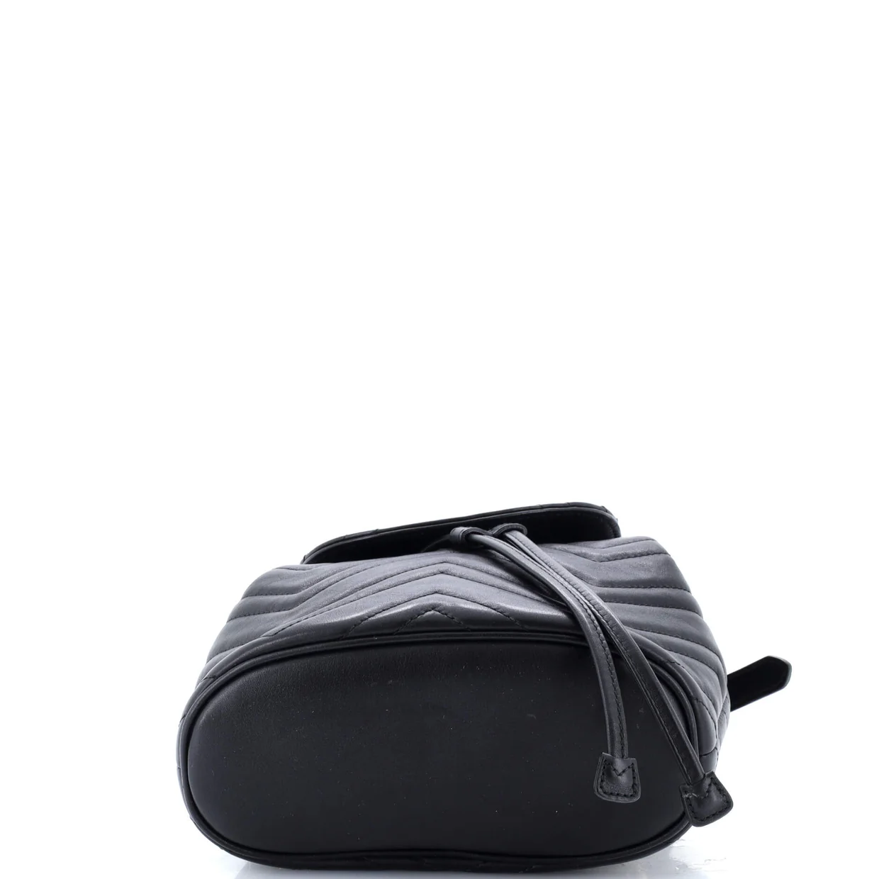 GG Marmont Drawstring Backpack Matelasse Leather Mini - Deep Luxury