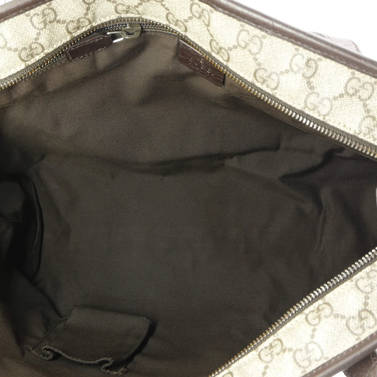 Plus Tote GG Coated Canvas with Leather Large - Deep Luxury