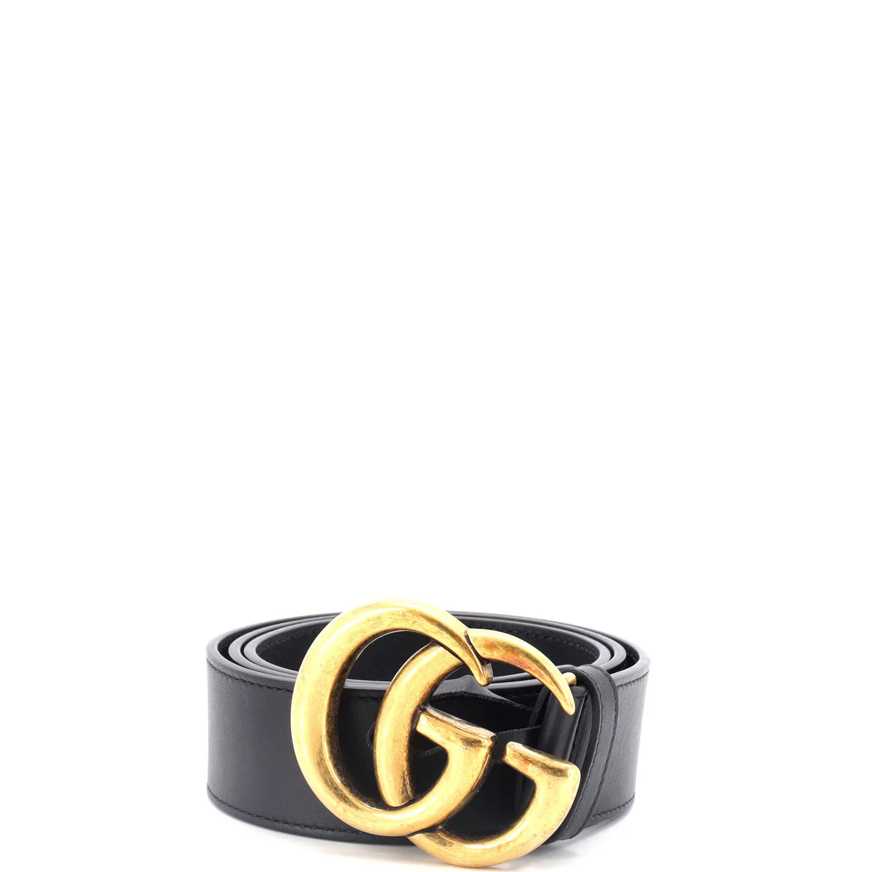 GG Marmont Belt Leather Wide 85 - Deep Luxury