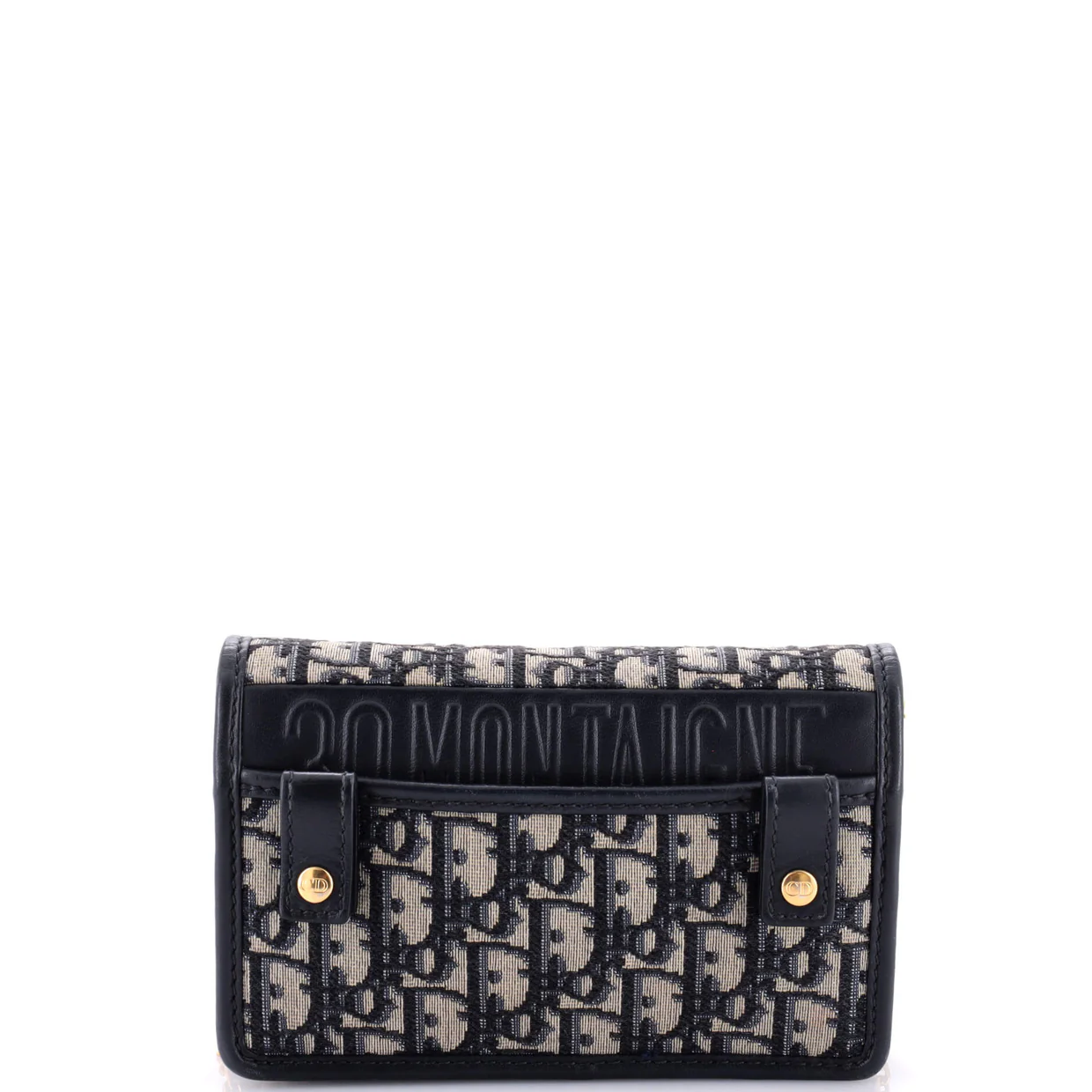30 Montaigne 2-in-1 Pouch Oblique Canvas - Deep Luxury