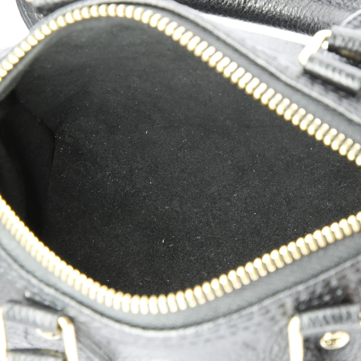 Speedy Bandouliere NM Bag Monogram Empreinte Leather Nano - Deep Luxury