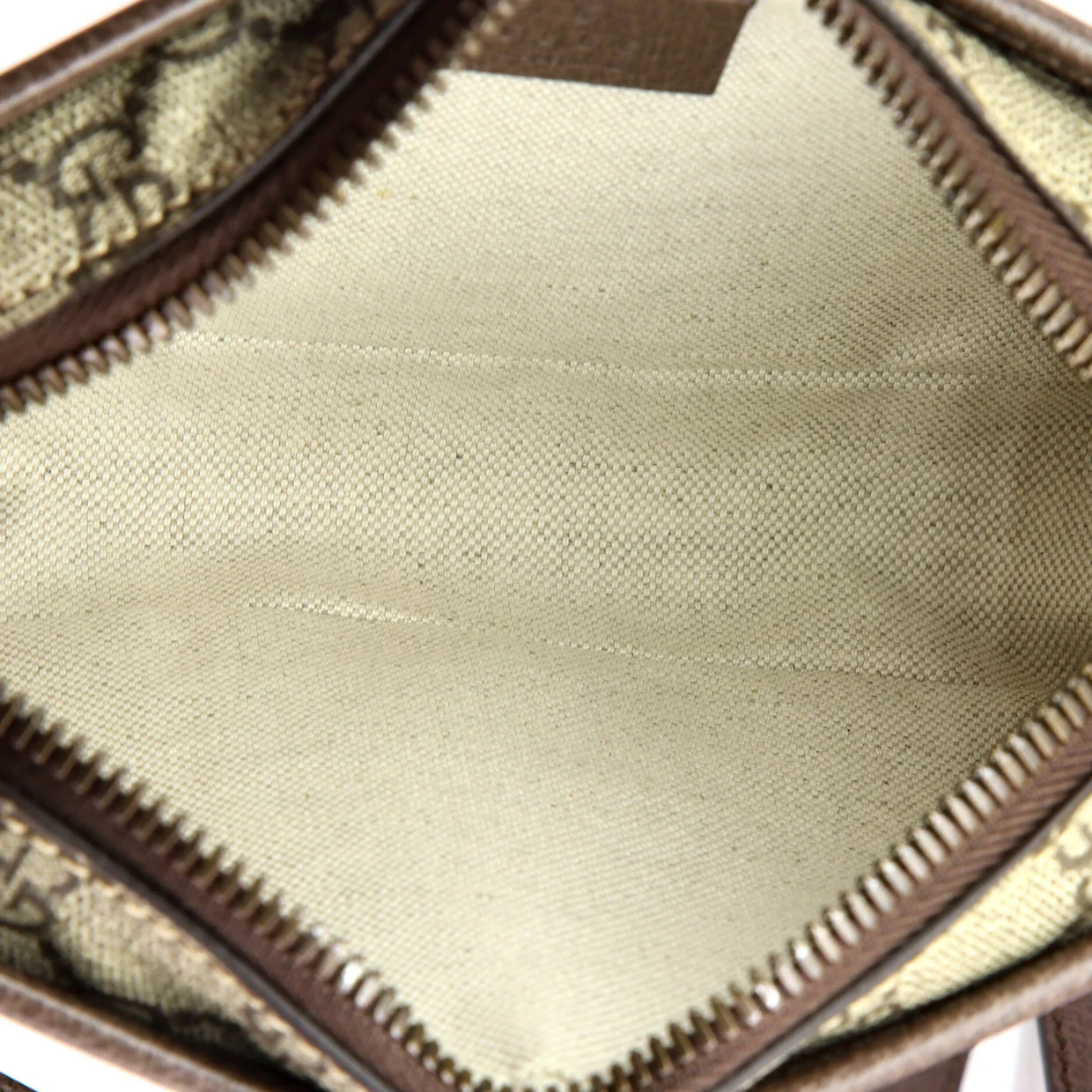 Ophidia Top Handle Camera Bag GG Coated Canvas Small - Deep Luxury