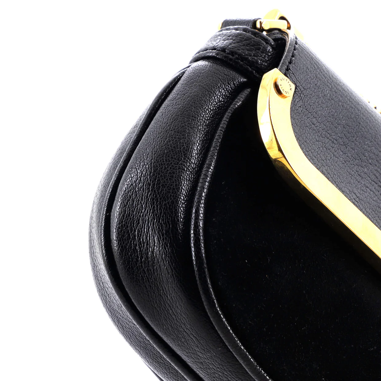 Avant Garde Pochette Leather with Suede - Deep Luxury