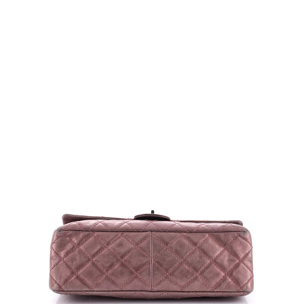 Reissue 2.55 Flap Bag Quilted Metallic Aged Calfskin 226 - Deep Luxury