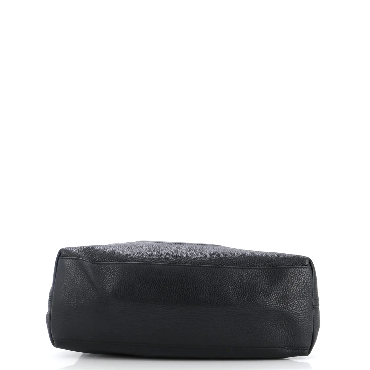 Soho Chain Strap Shoulder Bag Leather Medium - Deep Luxury