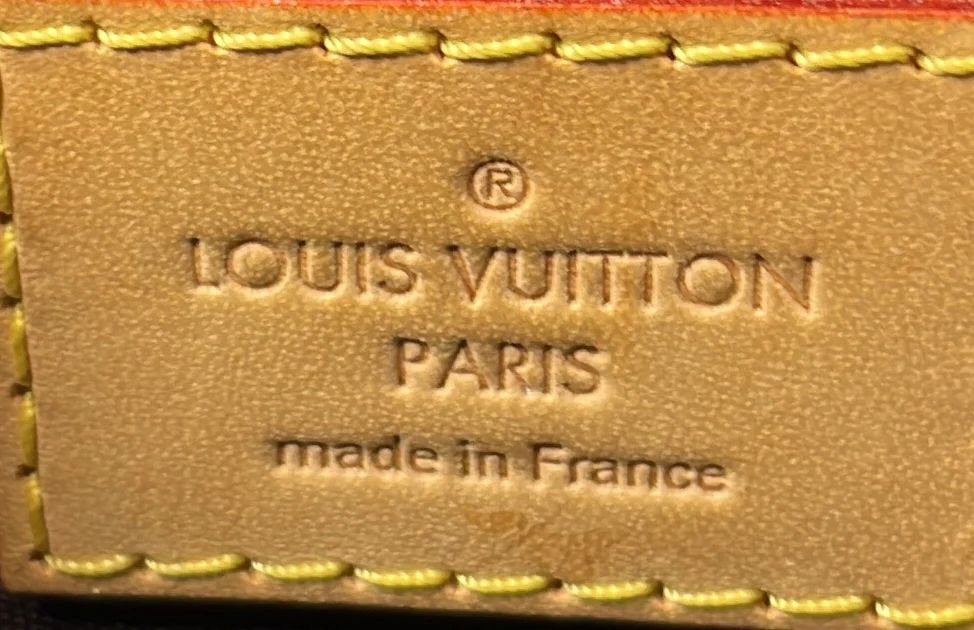 Alma Handbag Limited Edition Monogram Vernis Rayures BB - Deep Luxury