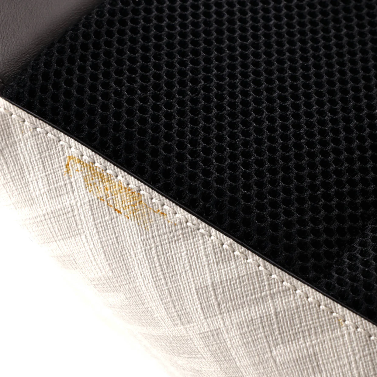 Zip Belt Bag Zucca Coated Canvas and Leather - Deep Luxury