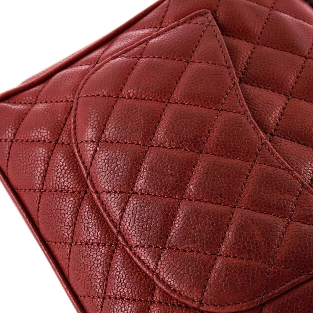 Rock in Rome Flap Bag Quilted Caviar Small - Deep Luxury