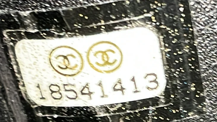 Boy Flap Bag Enchained Tweed XL - Deep Luxury