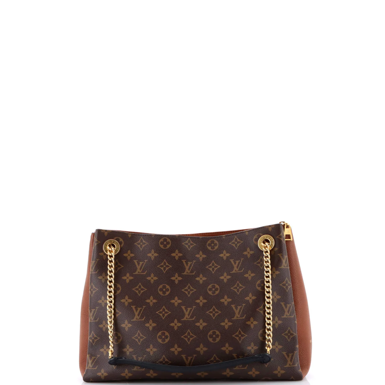 Surene Handbag Monogram Canvas with Leather MM - Deep Luxury