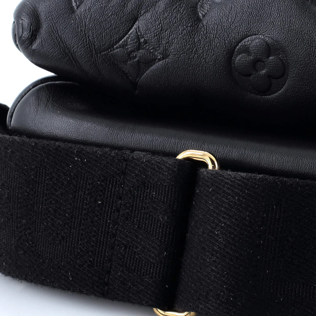 Coussin Bag Monogram Embossed Lambskin PM - Deep Luxury