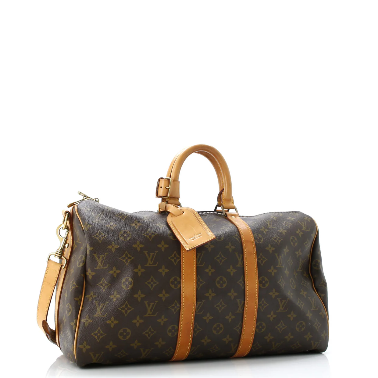 Keepall Bandouliere Bag Monogram Canvas 45 - Deep Luxury