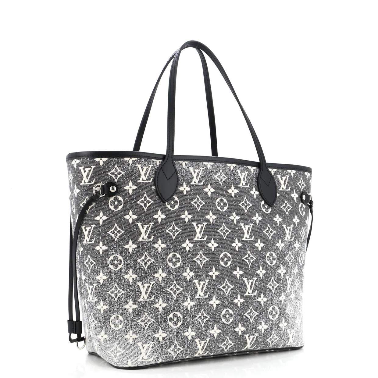Neverfull NM Tote Monogram Jacquard Denim MM - Deep Luxury