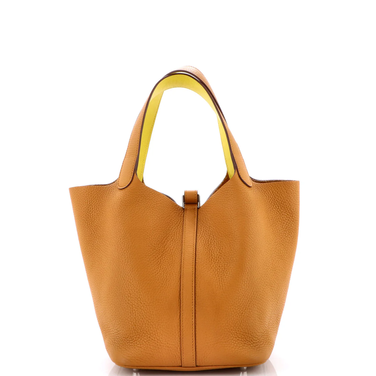 Eclat Picotin Lock Bag Clemence with Swift MM - Deep Luxury