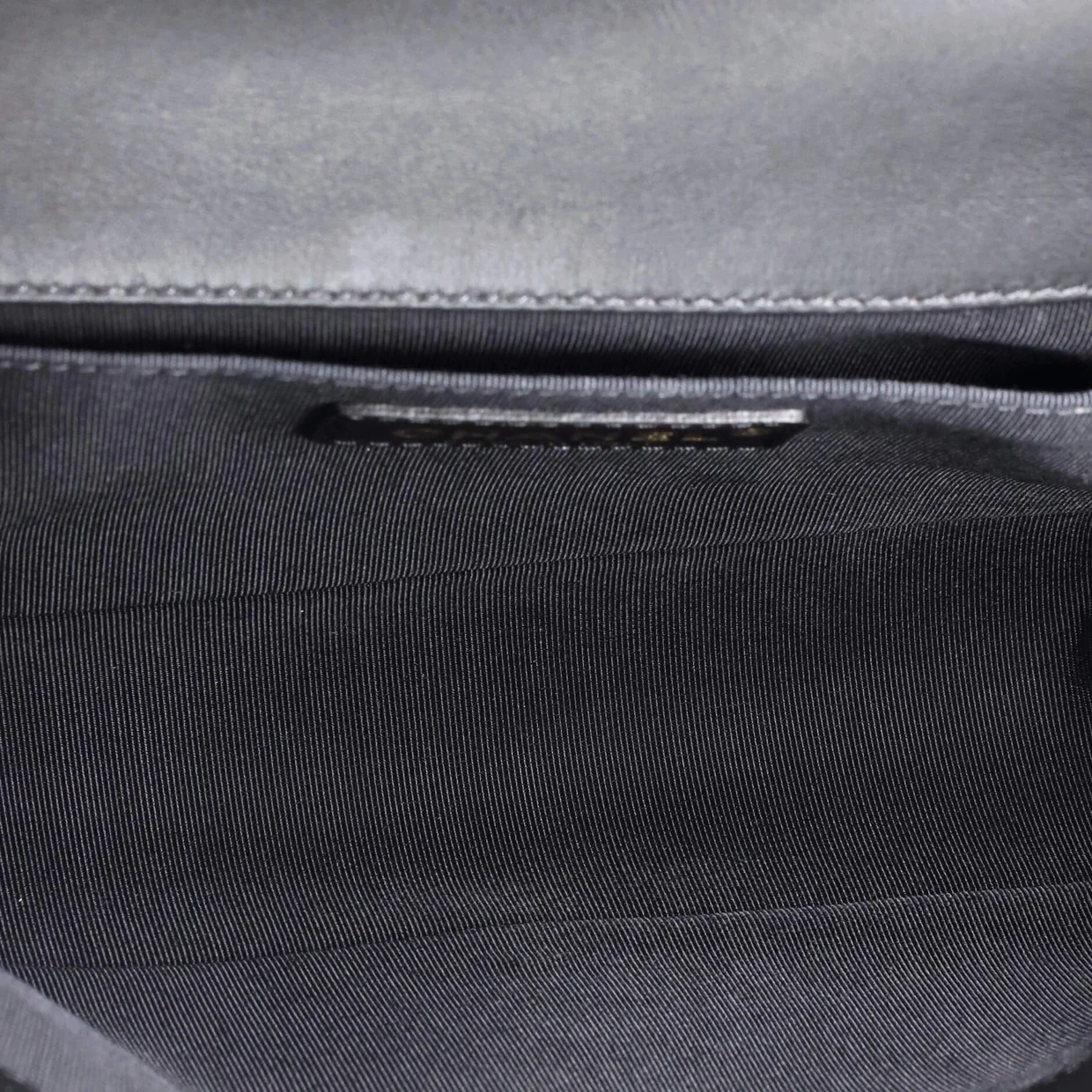 Boy Flap Bag Chevron Patchwork Velvet with Calfskin Old Medium - Deep Luxury