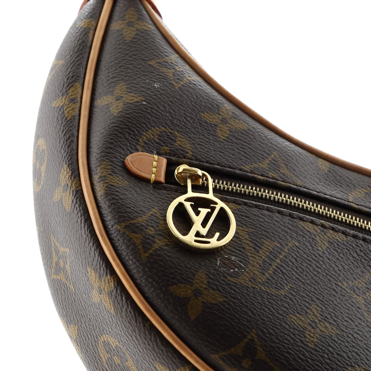 Loop Handbag Monogram Canvas - Deep Luxury