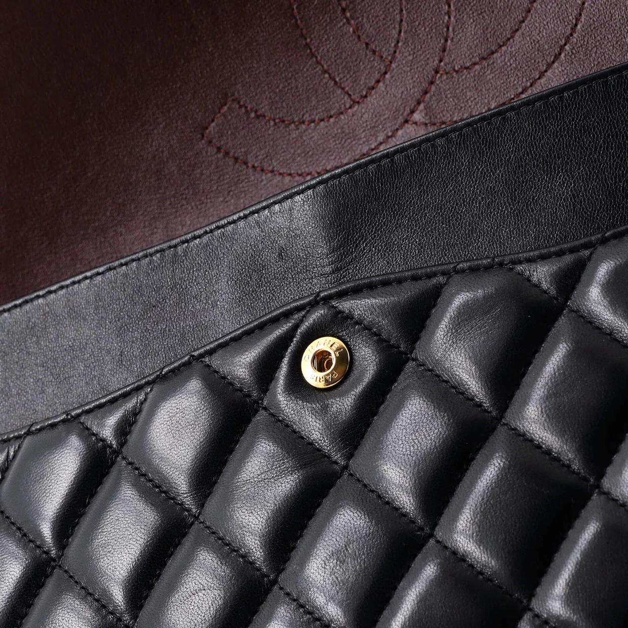 Classic Double Flap Bag Quilted Lambskin Maxi - Deep Luxury