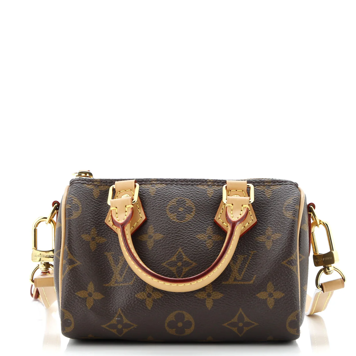 Speedy Bandouliere NM Bag Monogram Canvas Nano - Deep Luxury