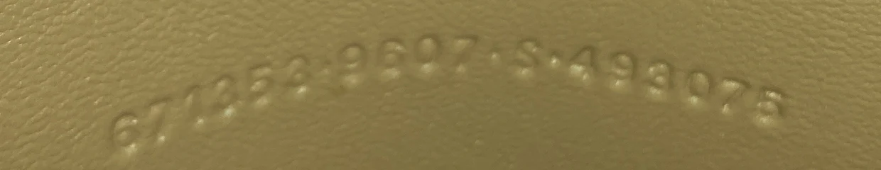 Downtown Soft Hourglass Shoulder Bag Crocodile Embossed Leather Small - Deep Luxury