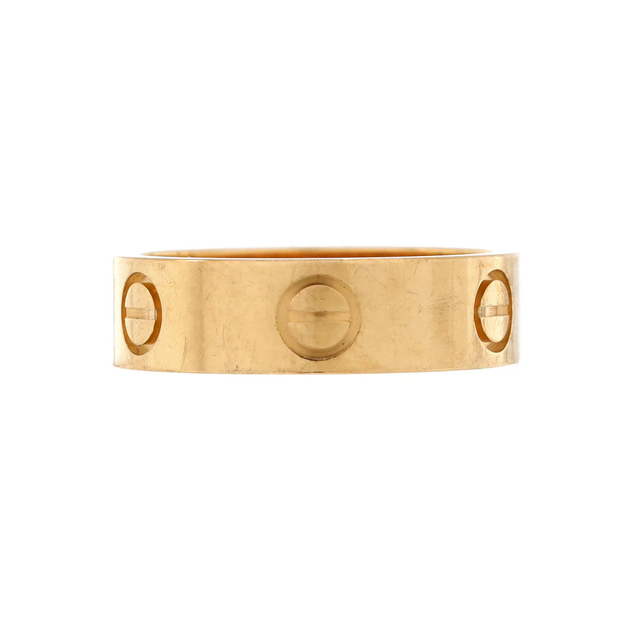Love Band Ring 18K Yellow Gold - Deep Luxury