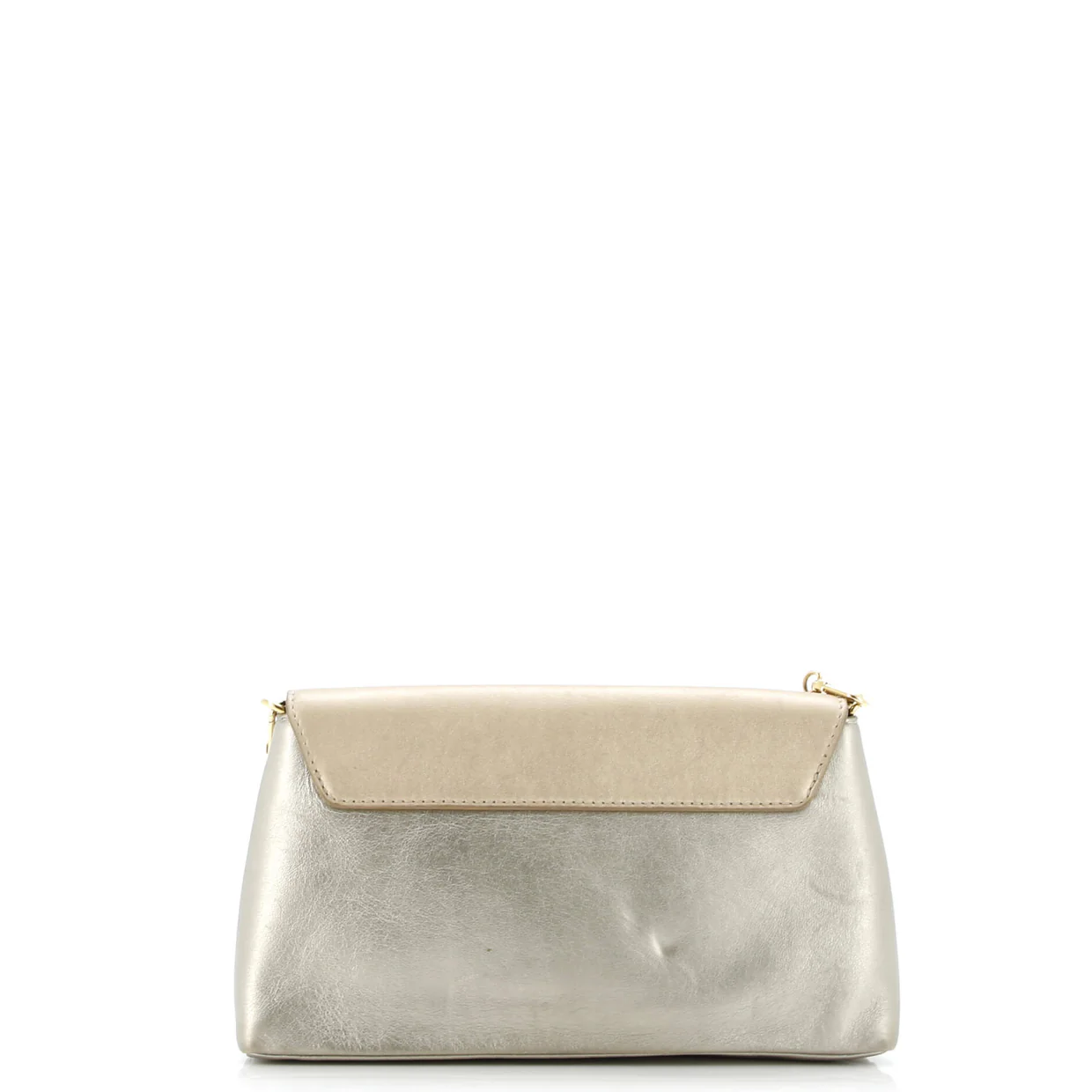 Love Note Chain Clutch Leather - Deep Luxury