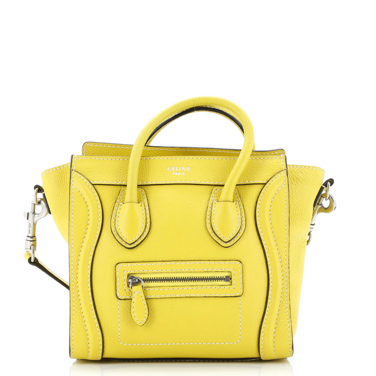 Luggage Bag Grainy Leather Nano - Deep Luxury