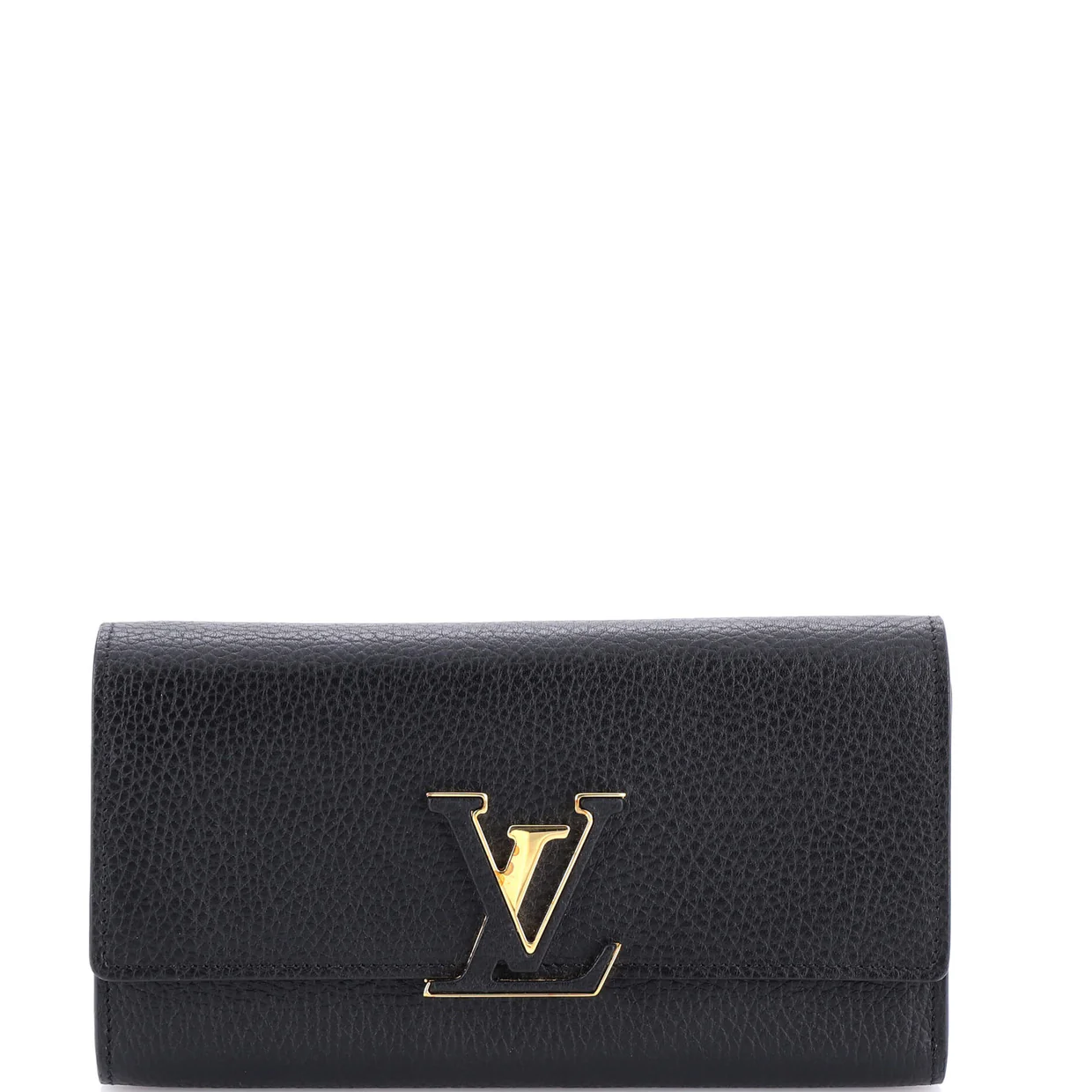 Capucines Wallet Leather - Deep Luxury