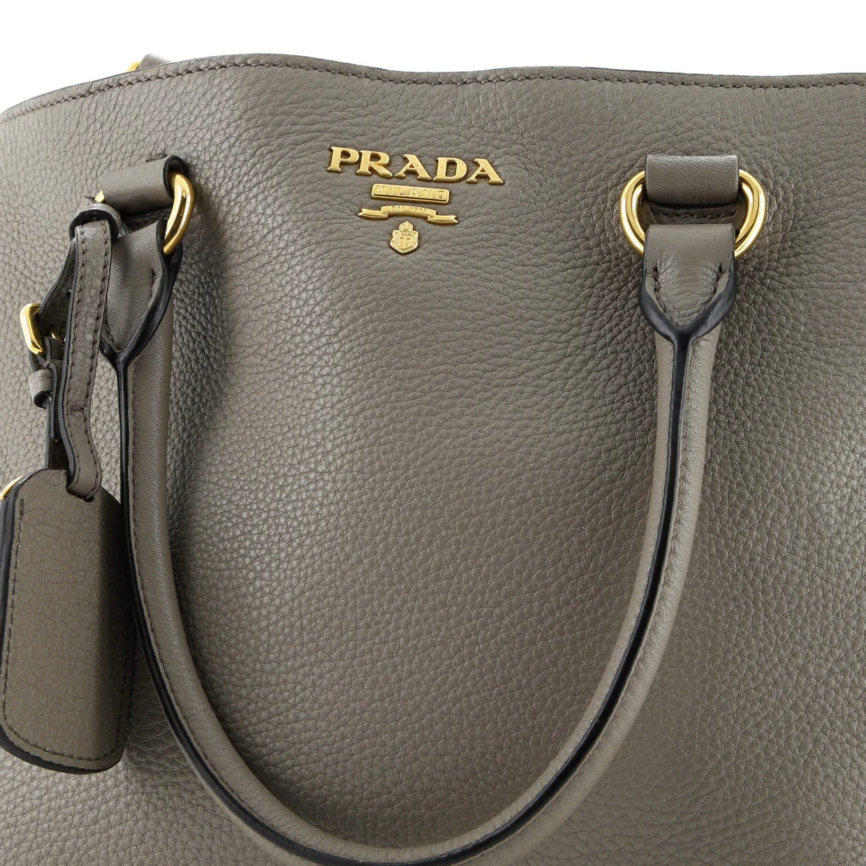 Convertible Open Shopping Tote Vitello Daino Medium - Deep Luxury