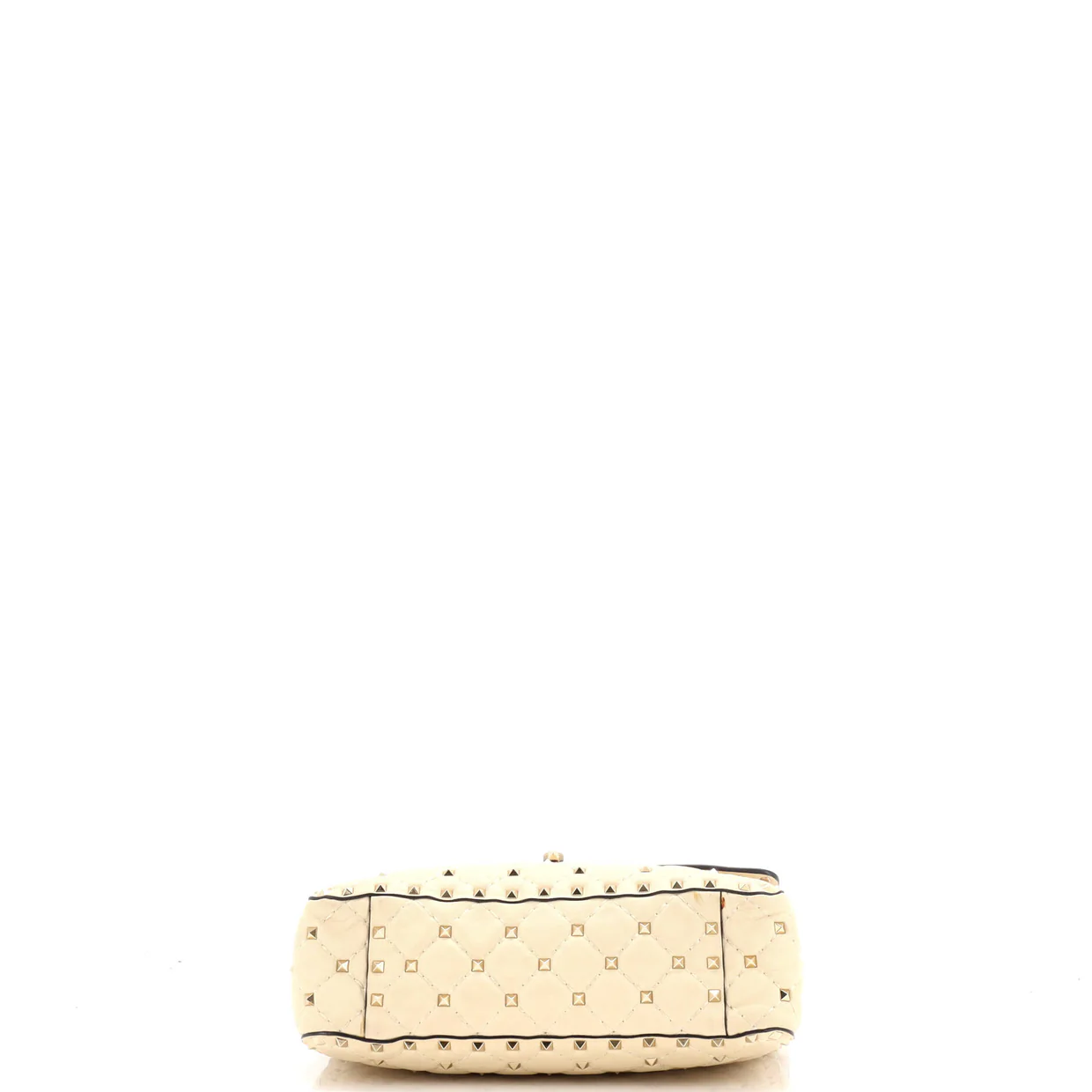 Rockstud Spike Flap Bag Quilted Leather Medium - Deep Luxury