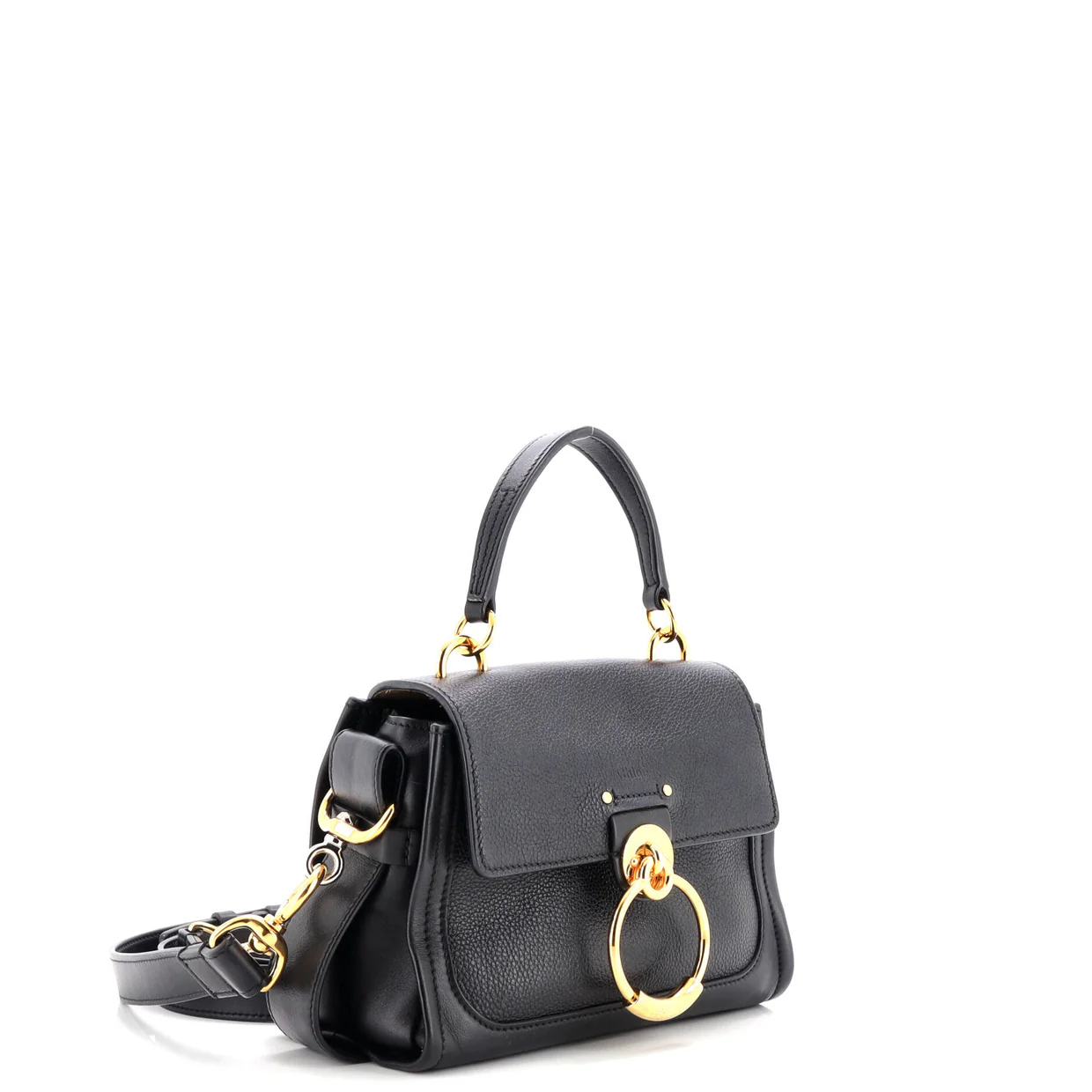 Tess Day Satchel Leather Mini - Deep Luxury