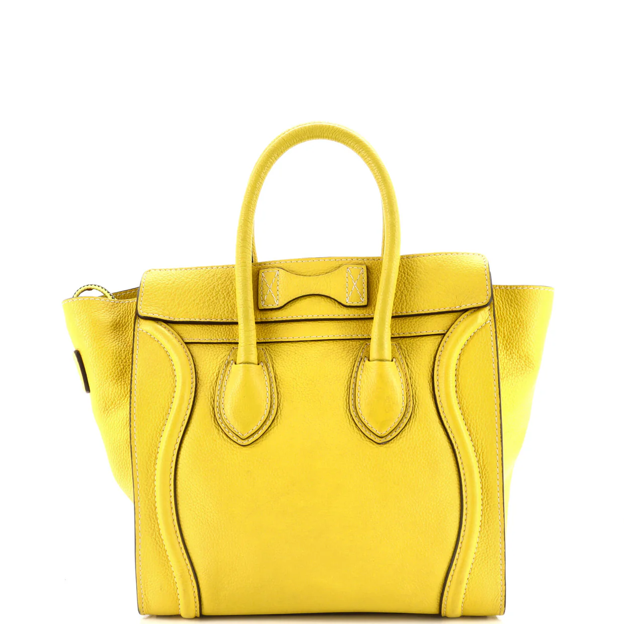 Luggage Bag Grainy Leather Micro - Deep Luxury