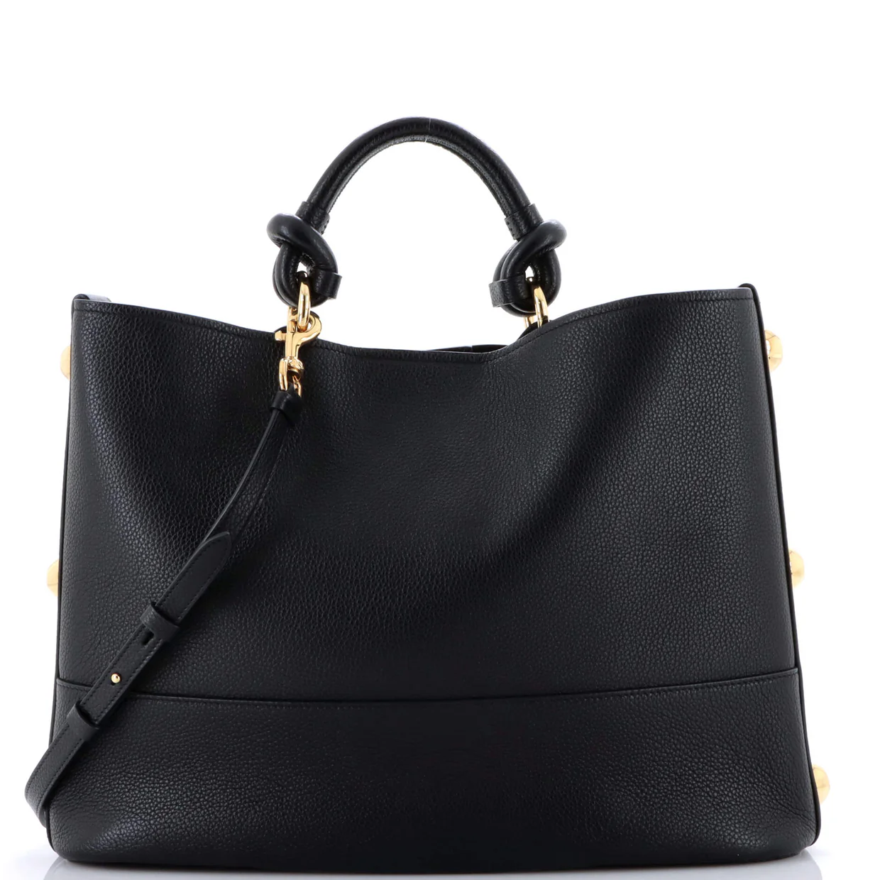 Glam Tote Bag Leather - Deep Luxury