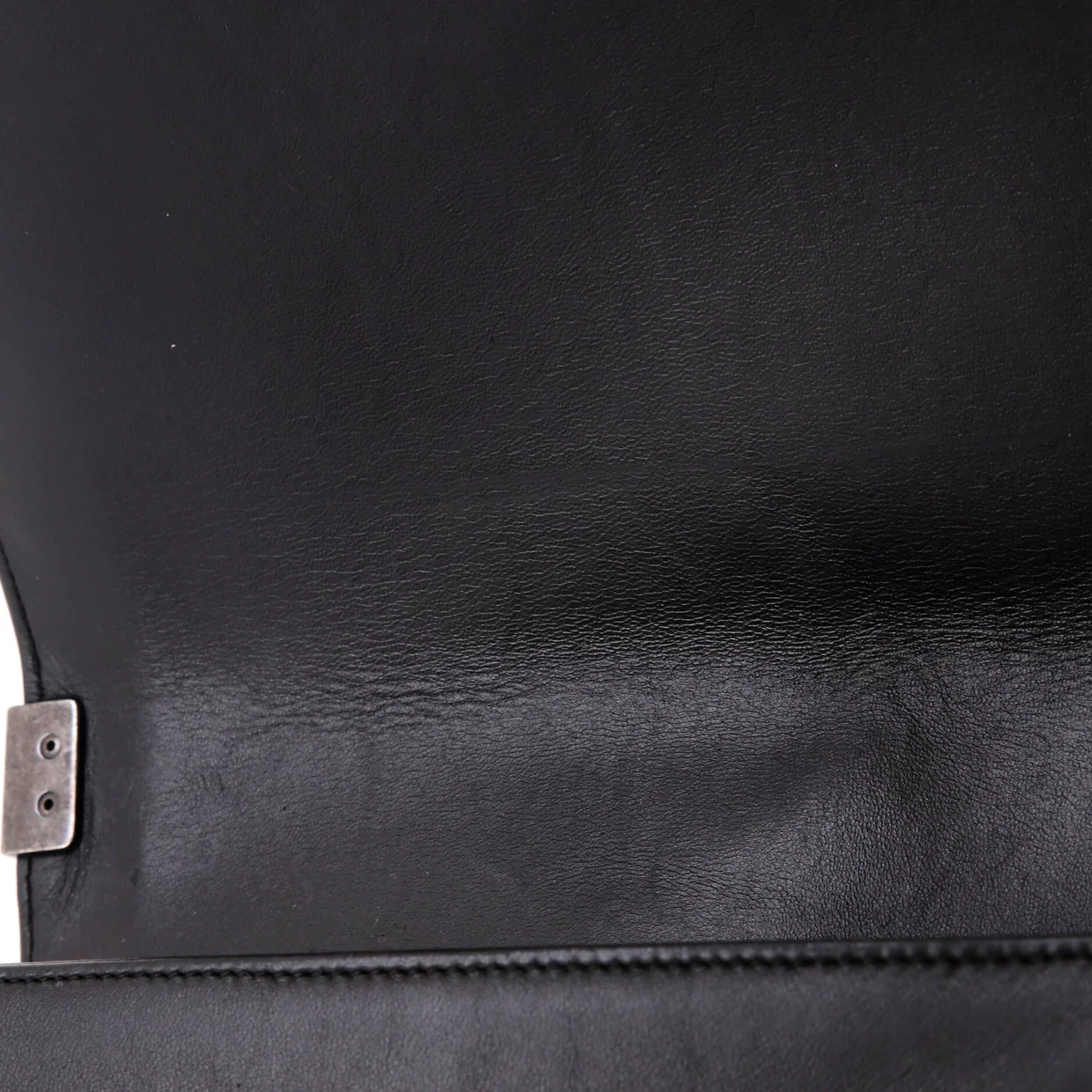 Boy Flap Bag 3D Pleated Leather Old Medium - Deep Luxury