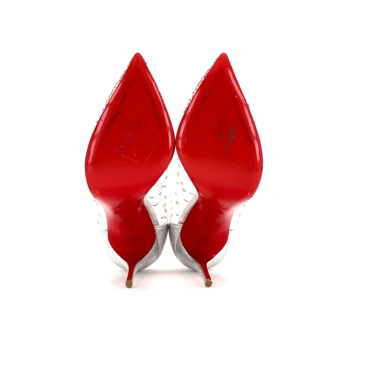 Women's Degrastrass Pumps PVC with Crystals 100 - Deep Luxury