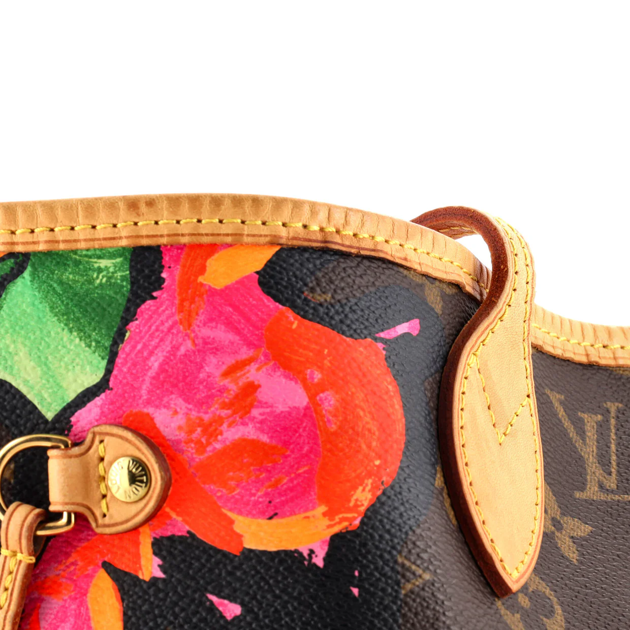 Neverfull Tote Limited Edition Monogram Roses MM - Deep Luxury