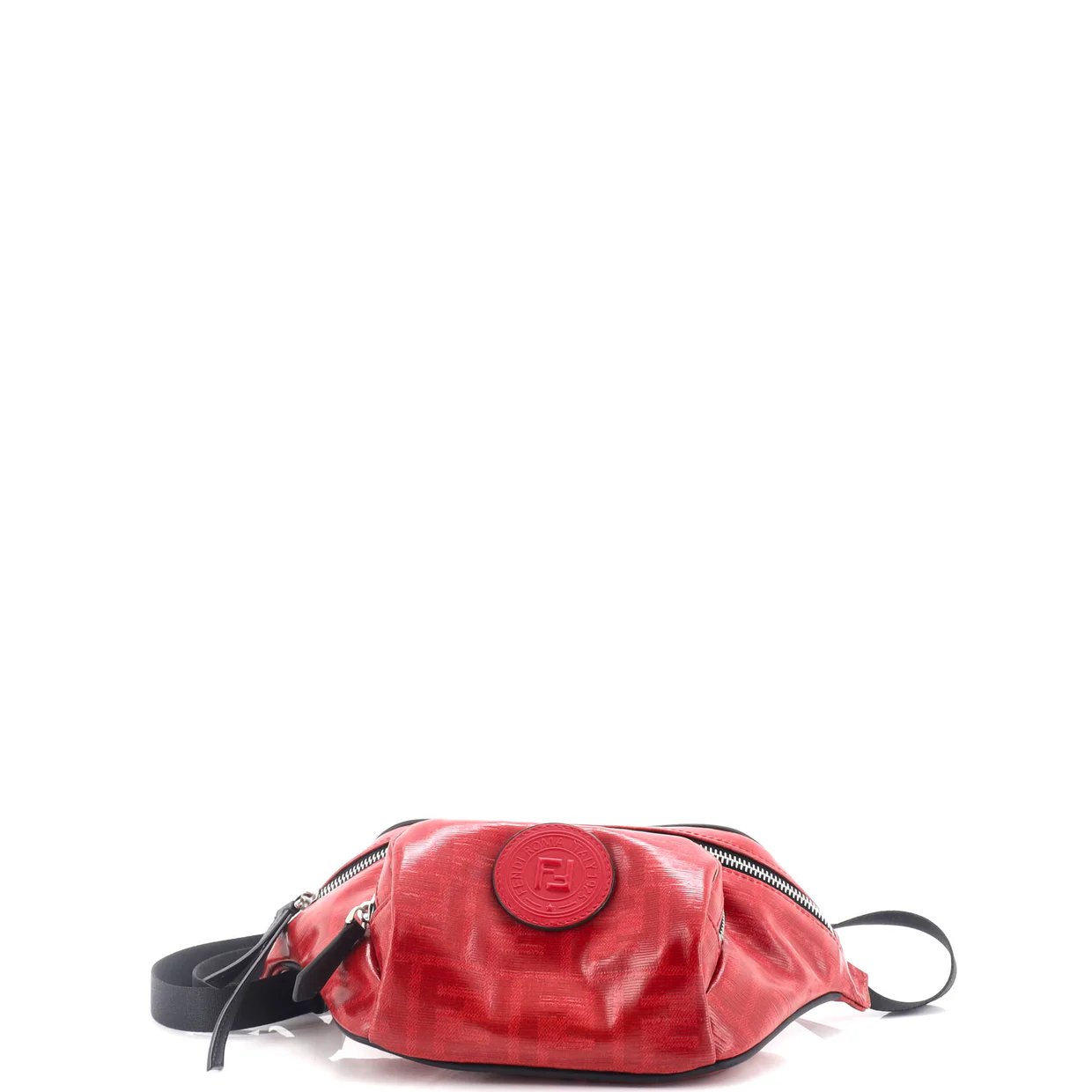 Front Pocket Waist Bag Zucca Coated Canvas - Deep Luxury