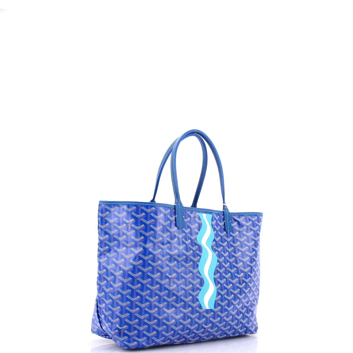 Saint Louis Tote Printed Coated Canvas PM - Deep Luxury