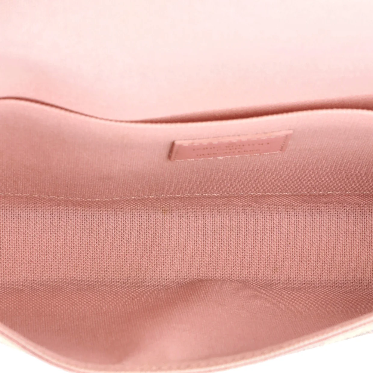 Felicie Pochette Damier and Leather - Deep Luxury