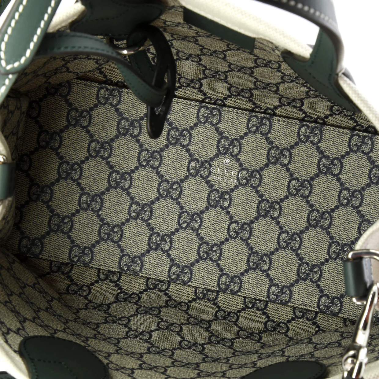 Logo Shopper Tote Printed Canvas Small - Deep Luxury