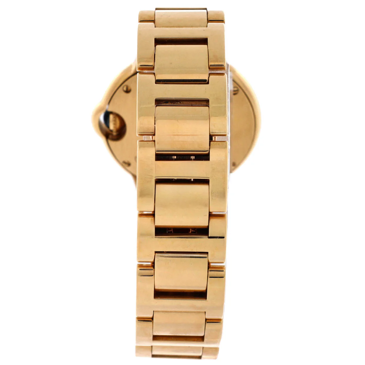 Ballon Bleu de Cartier Quartz Watch Yellow Gold 28 - Deep Luxury