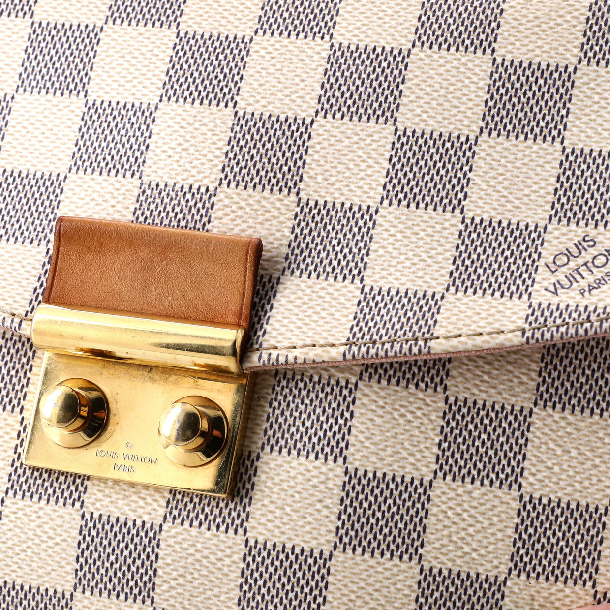 Croisette Handbag Damier - Deep Luxury