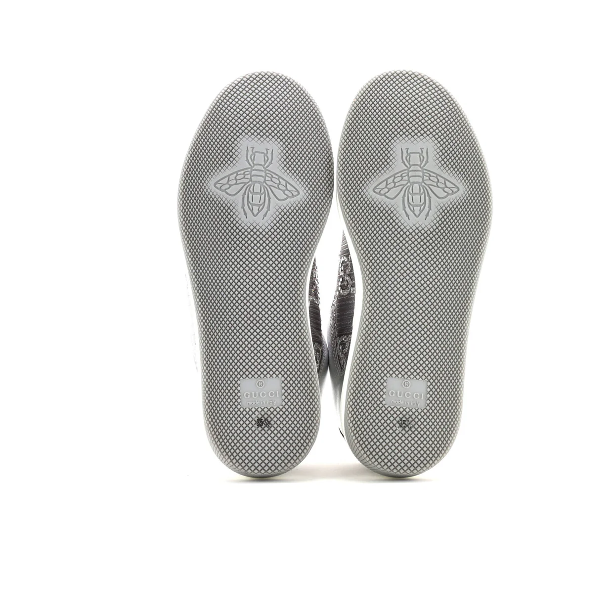 Screener Sneakers Leather with Crystals - Deep Luxury