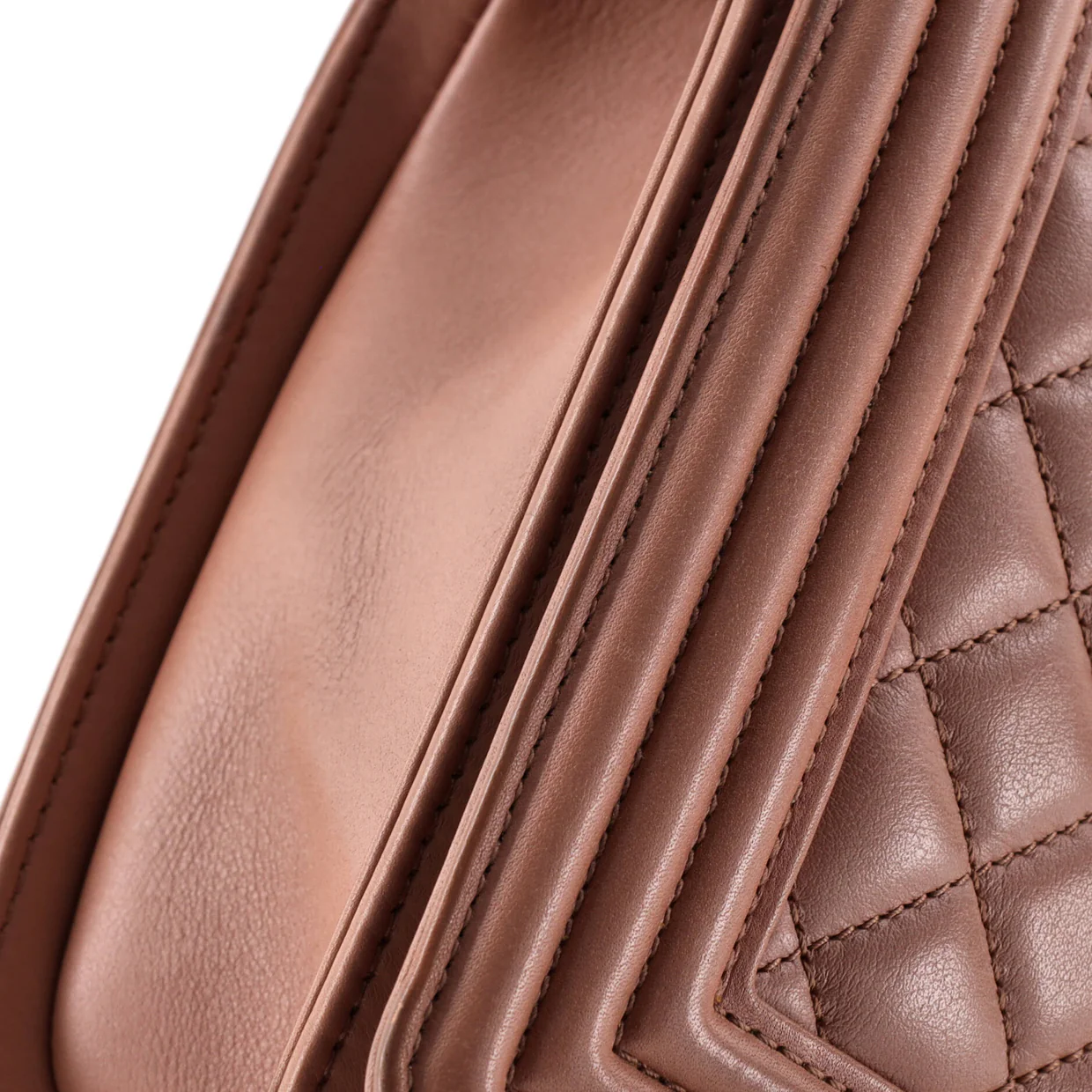 Boy Flap Bag Quilted Calfskin Old Medium - Deep Luxury