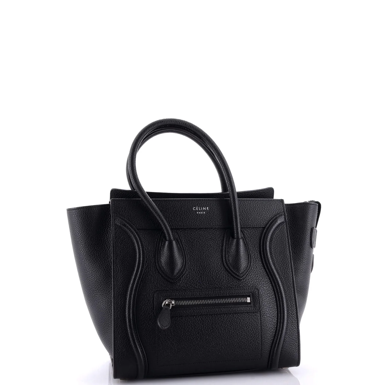Luggage Bag Grainy Leather Mini - Deep Luxury