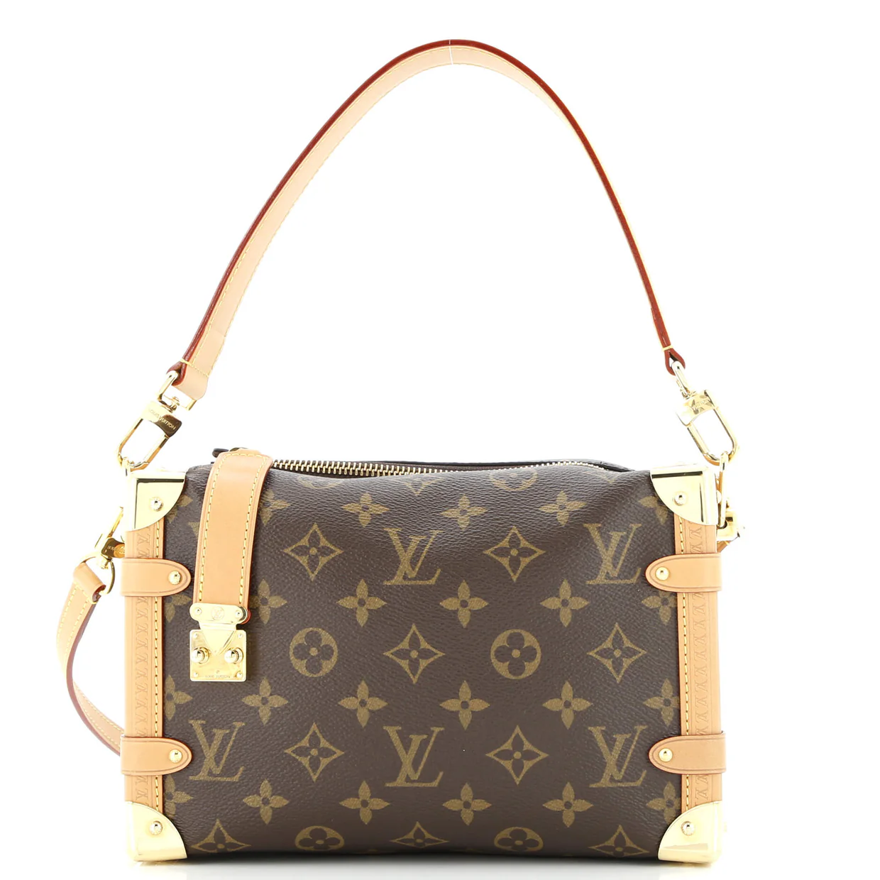 Side Trunk Handbag Monogram Canvas MM - Deep Luxury